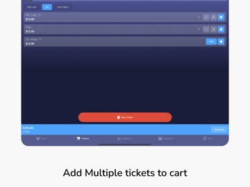 Event Live Pro iPad screenshot