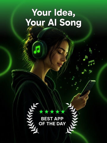 Solify: AI Music Generator iPad screenshot
