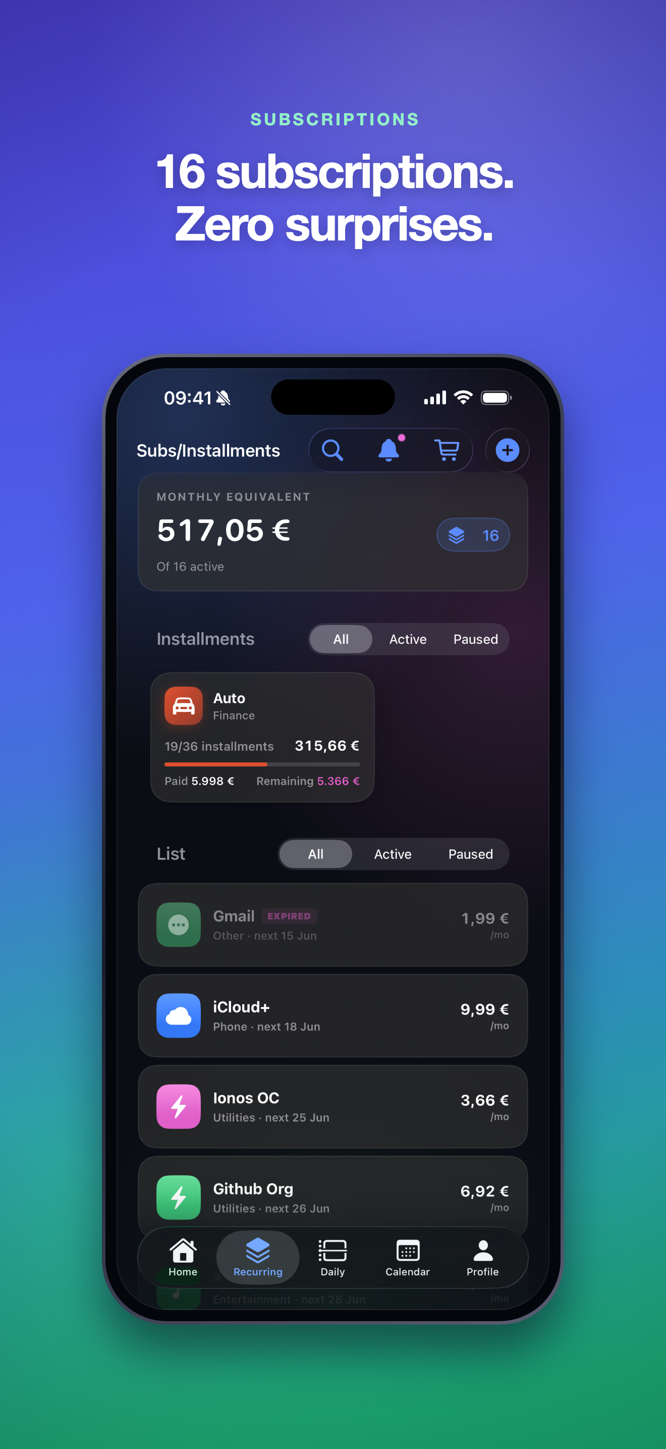 ForeSpend screenshot 7