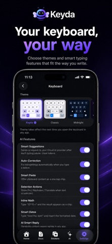 Keyda iPhone screenshot
