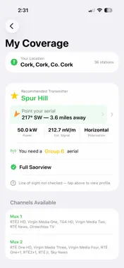 SaorviewMap screenshot 2