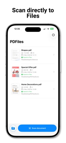 PDFiles: Document Scanner Screenshot 2 of 8