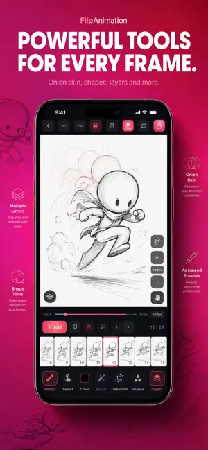 Flip动画: 2D绘画 截图