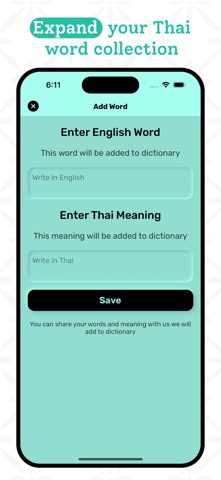 Thai | Thai Dictionary iPhone screenshot