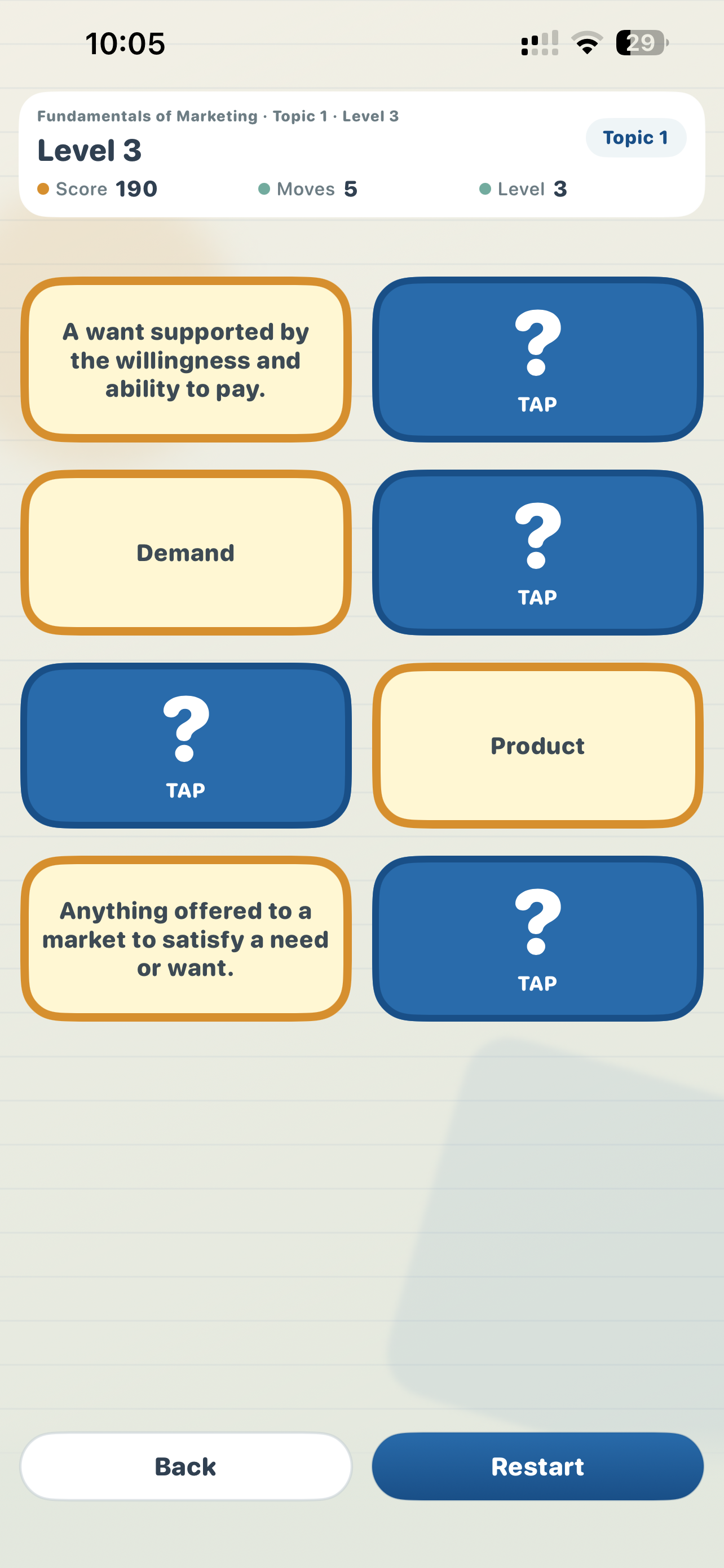 Marketing Memory Games screenshot 7