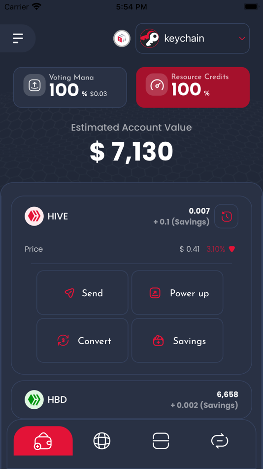#4. Hive Keychain (iOS) 由: Hive Keychain Limited