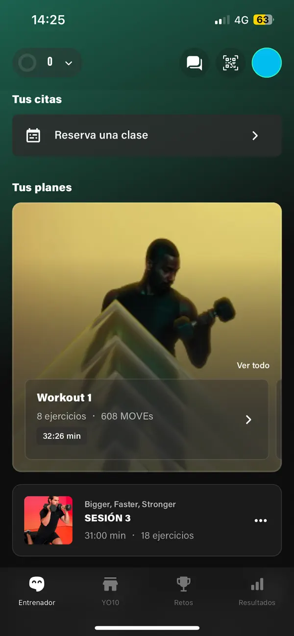 Screenshot #1 pour YO10 Fitness