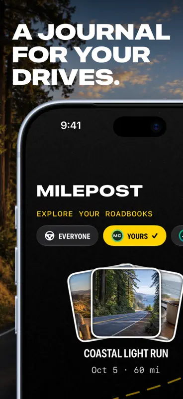 Milepost: Driving Journal screenshot 1 of 10