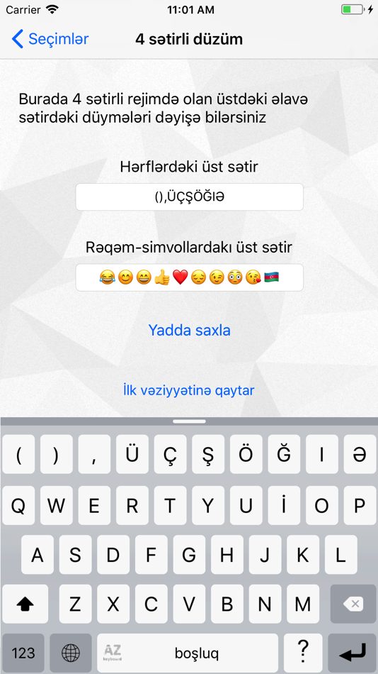 #4. AZ Keyboard with autocorrect (iOS) 由: Samir Shagavatov
