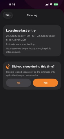 TimeLog Daily Screenshot 2 of 5