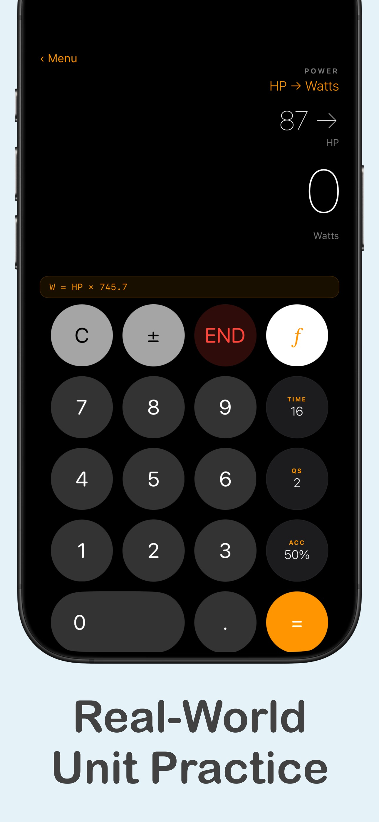 Unit Sharp: Conversion Trainer screenshot 2