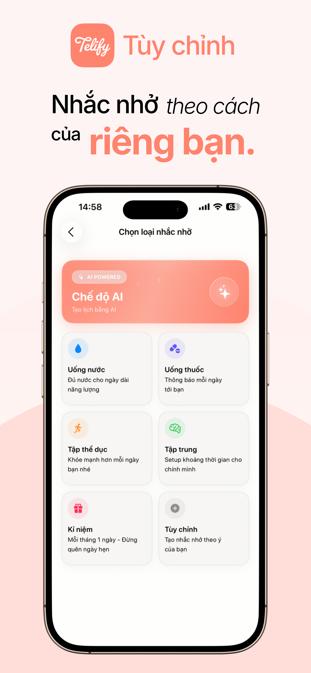 Telify: AI Routine Builder
