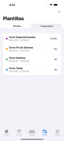 HoraTrack - Control Horario screenshot