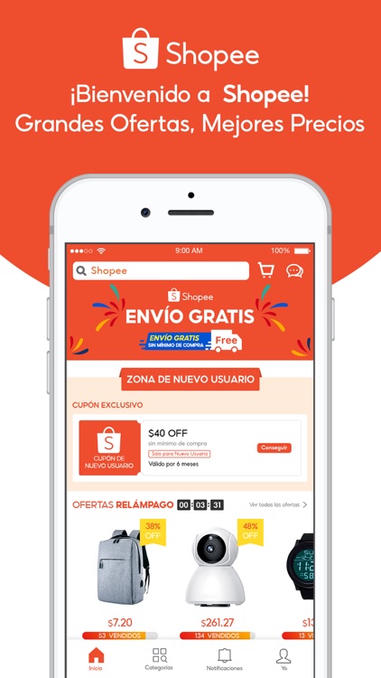 Shopee: Costo Cero de Envío