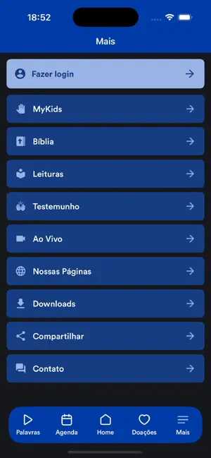Núcleo da Fé screenshot 3