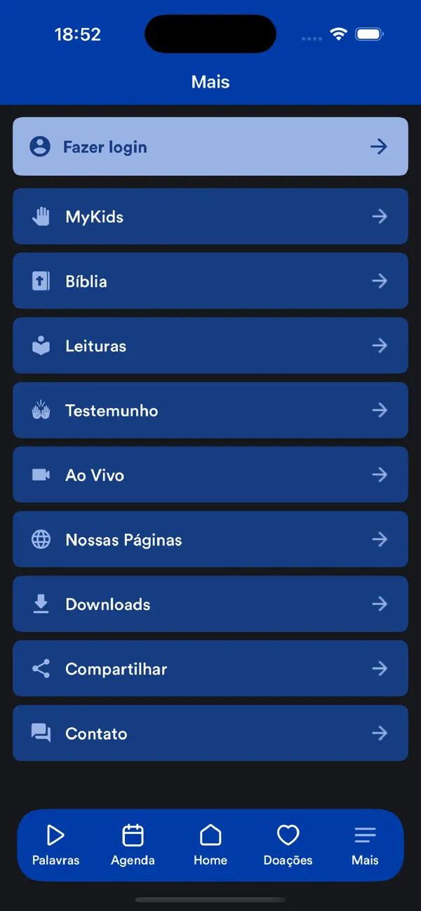 Screenshot #3 pour Núcleo da Fé