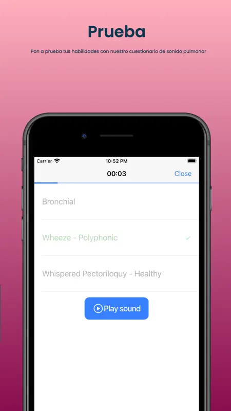Respiratory and Lung sounds screenshot 3 of 4
