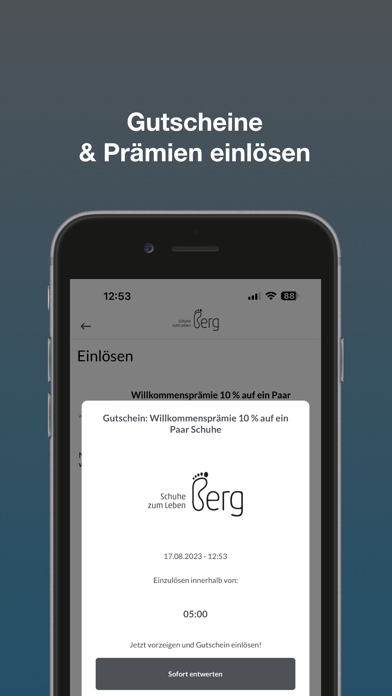 Schuhe Berg Screenshot