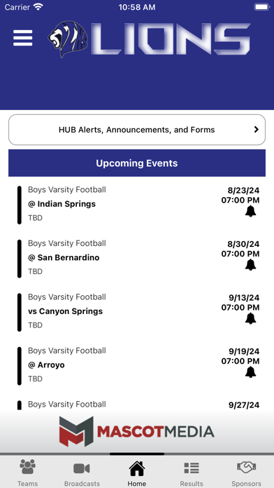 Cathedral City Athletics Screenshot