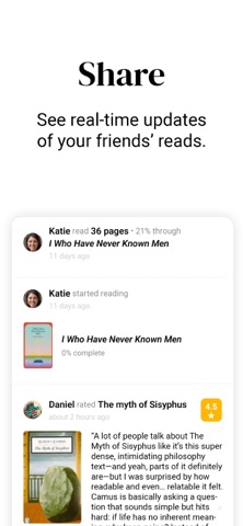 Plotline: Track & Share Books Screenshot 3 of 4