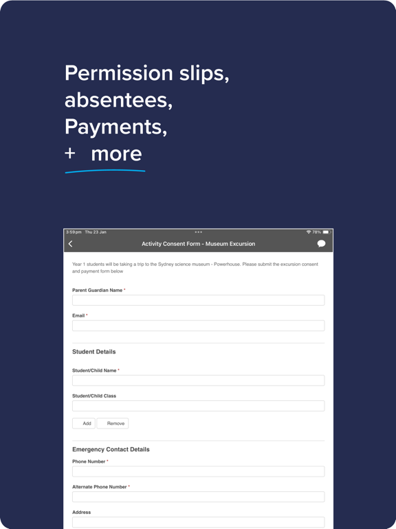 School Stream iPad screenshot 4 - Education app