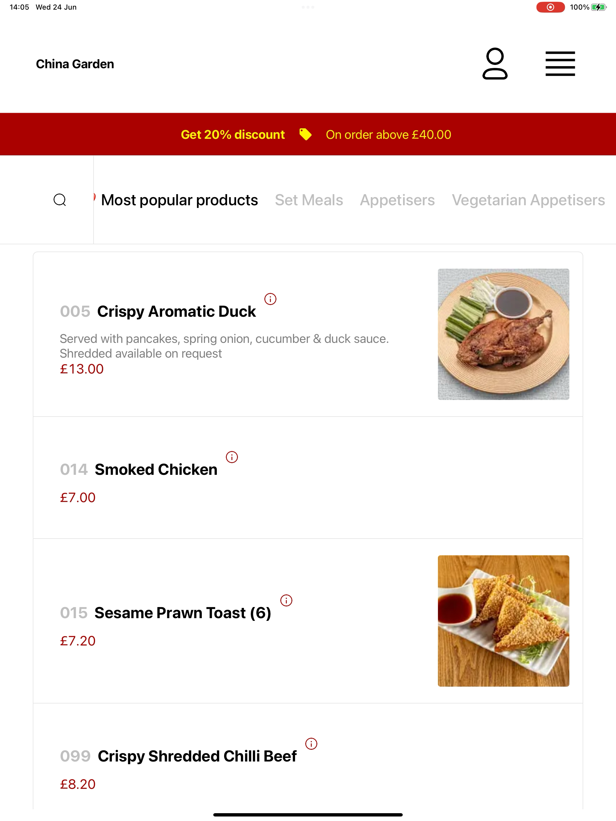 China Garden Ruislip screenshot 7