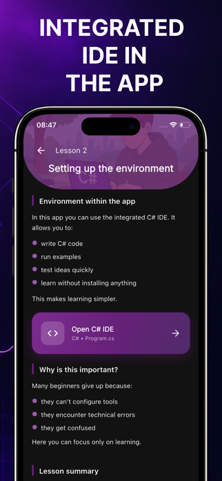 Learning C# Screenshot 4 of 6