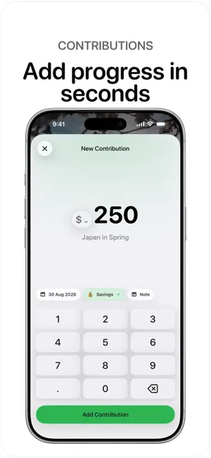 Goaley - Savings Tracker screenshot 3