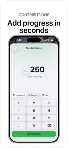 Goaley - Savings Tracker Screenshot 3 of 7
