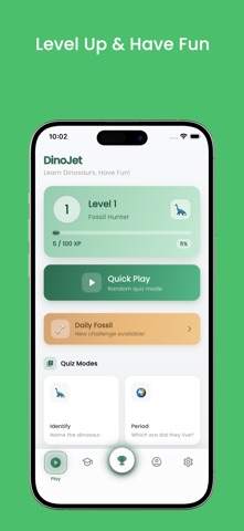 DinoJet - Quiz Dinosaures screenshot