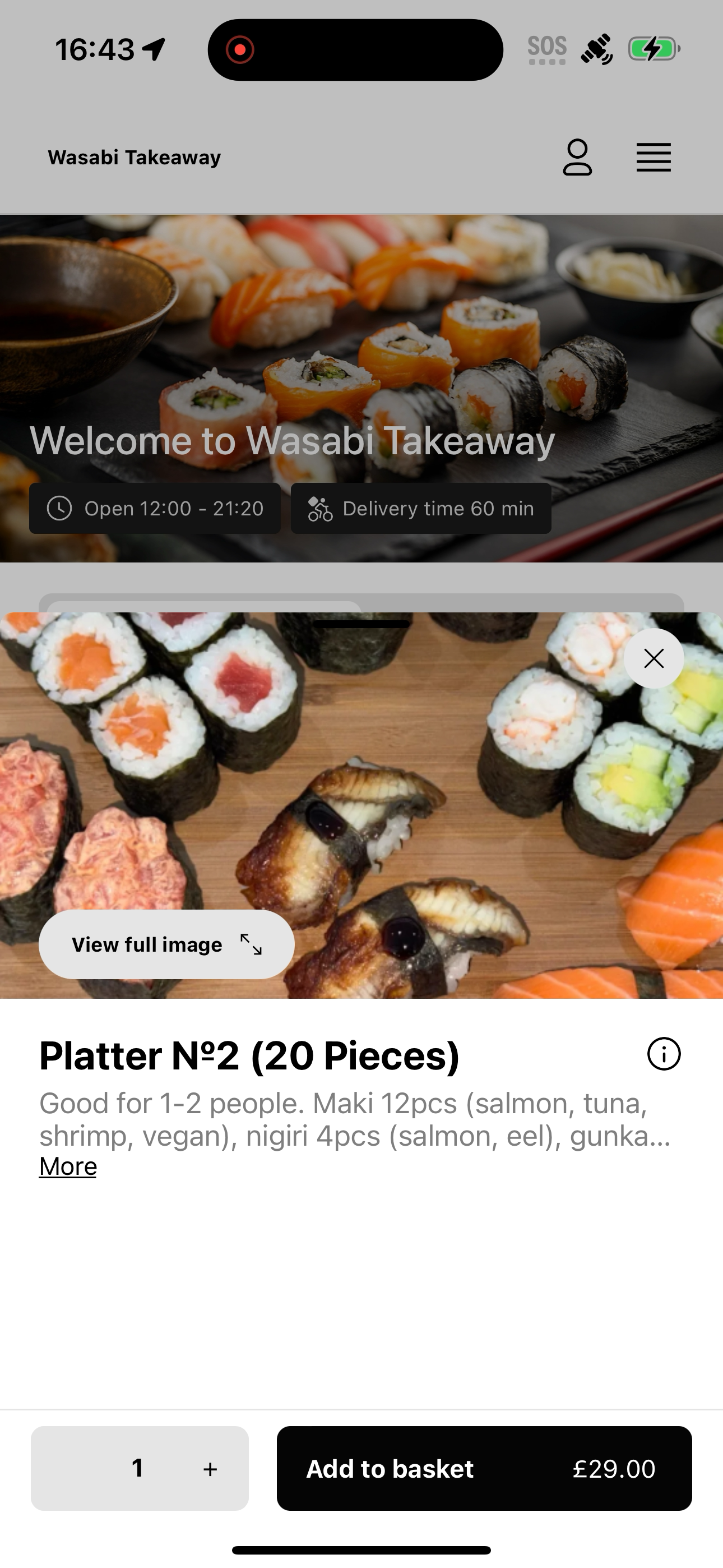 Wasabi Takeaway screenshot 5