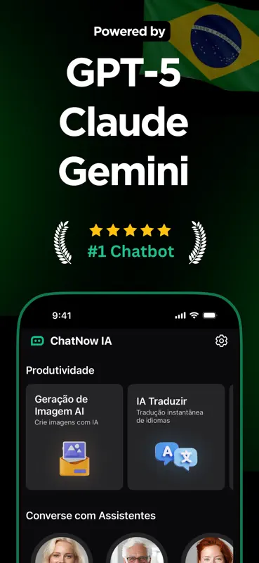 ChatNow - Chatbot IA Brasil screenshot 1 of 5