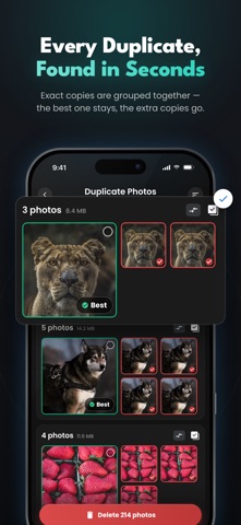 Duplicate Photo Cleaner App Screenshot 3 of 7