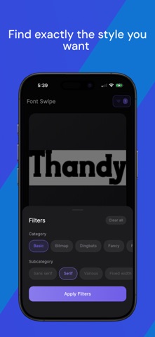 FontSwipe - Font Installer Screenshot 3 of 5
