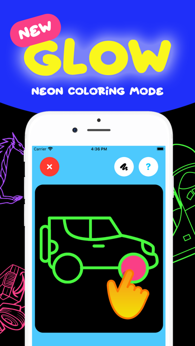 Vehicle toddler coloring Romeo Screenshot