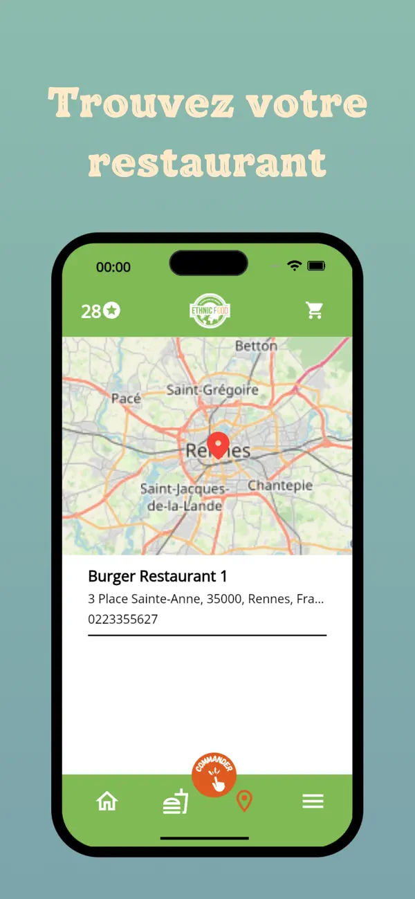 Screenshot #2 pour Happek Ethnic Food