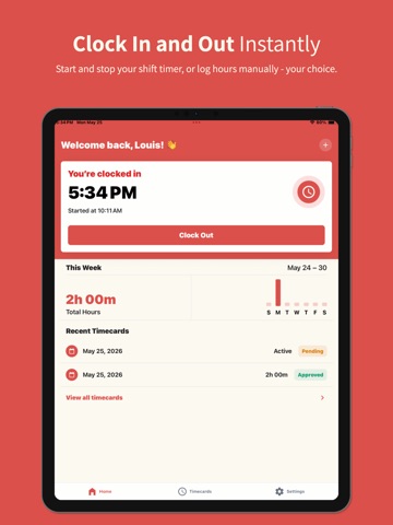 Caretake iPad screenshot