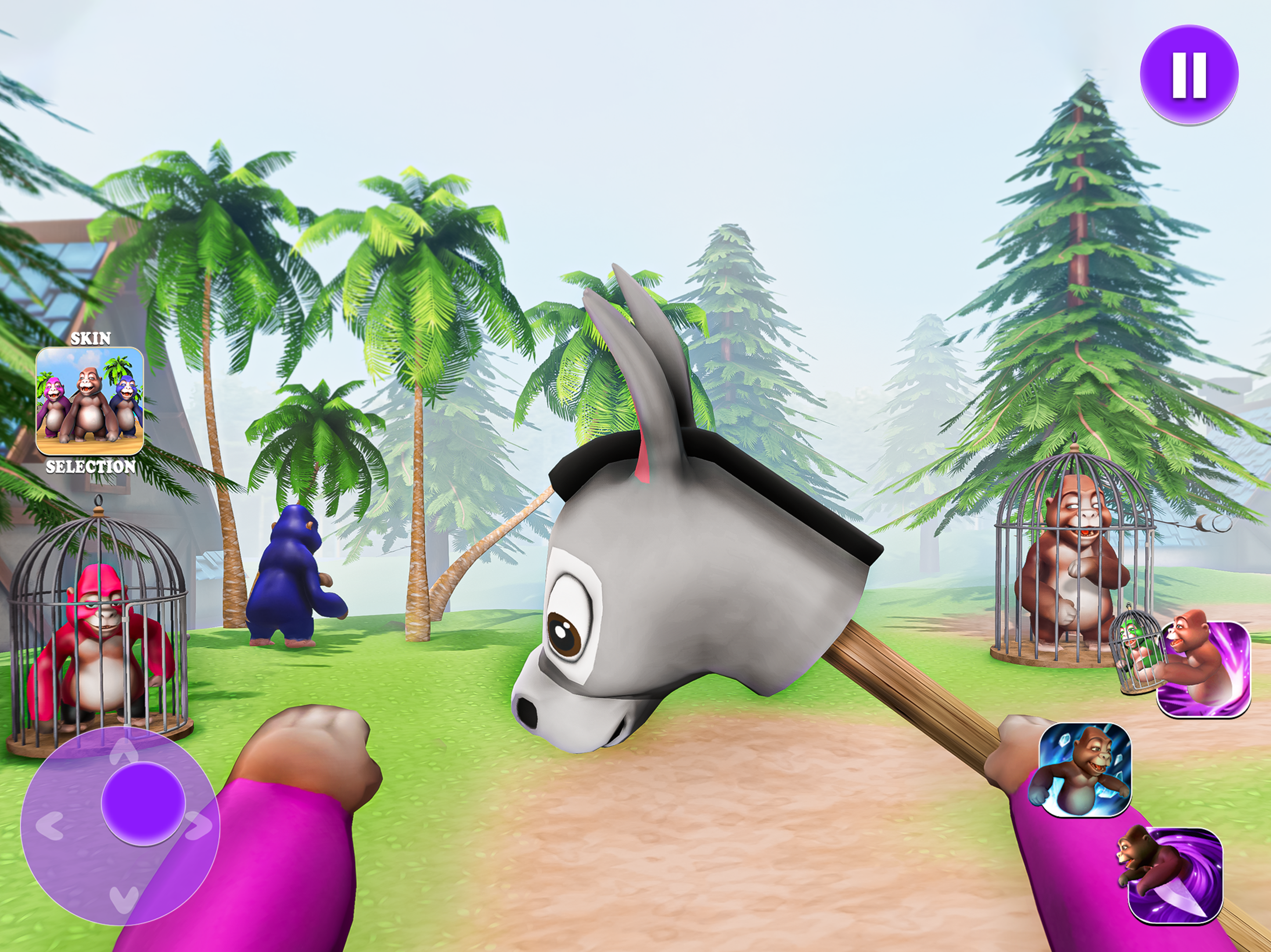 Gorilla Hide And Seek Mob Game