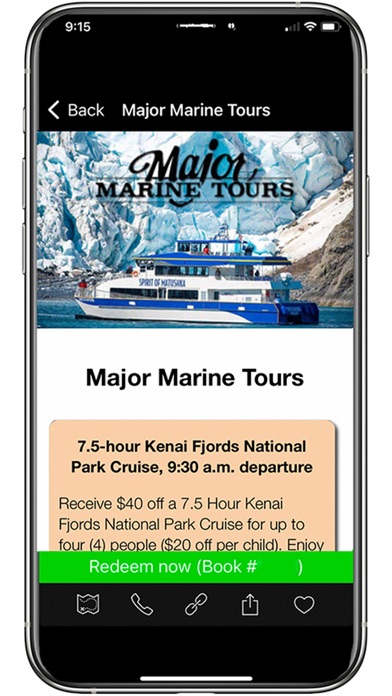 TourSaver Alaska 2026 iPhone screenshot 4 - Travel app