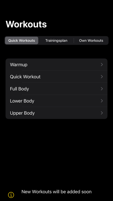 ROX Training Screenshot