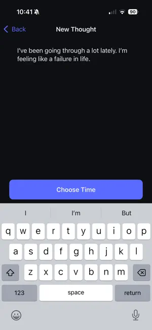 Backspace: Write & Let Go screenshot 2