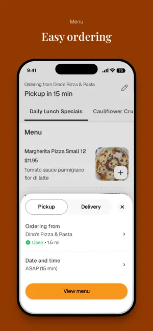 Dino's Pizza, Pasta & Bar screenshot 3