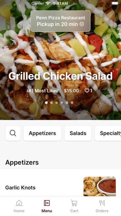 Penn Pizza Restaurant To Go