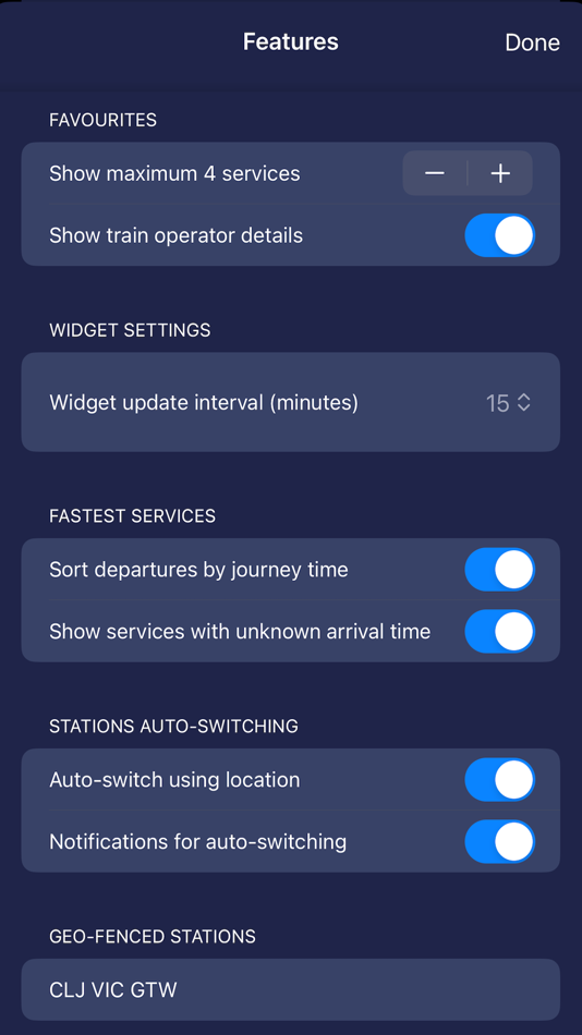 #8. On Rails train times & widget (iOS) 由: Integrated Software Development Ltd