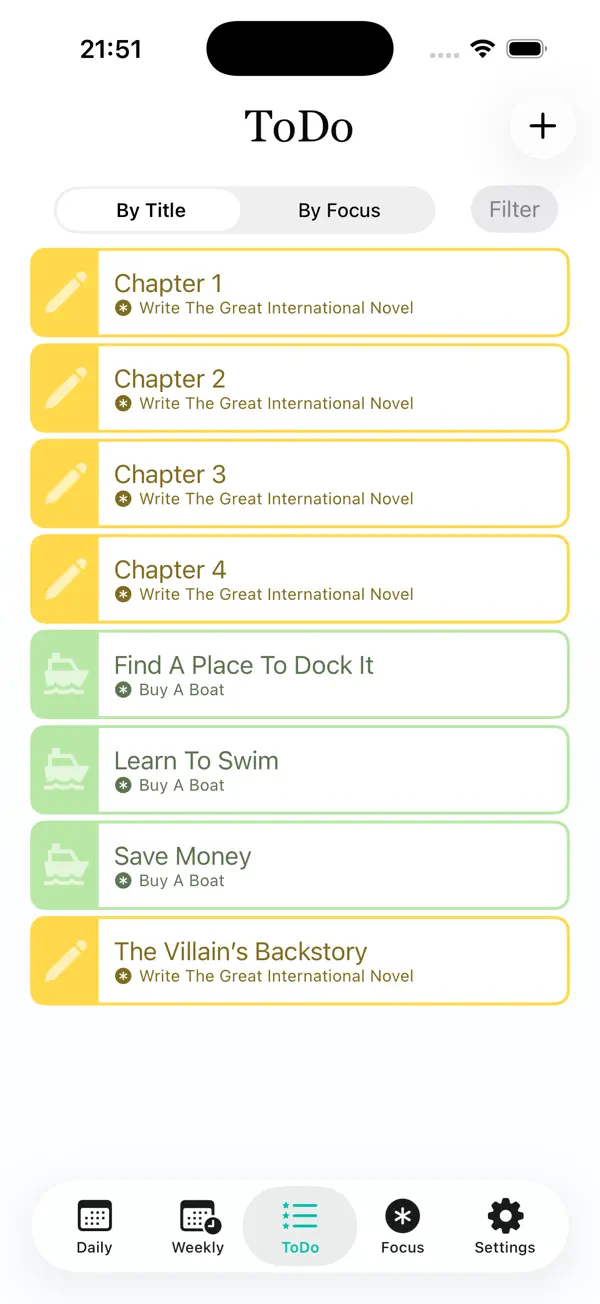 #2. TaskLlama (iOS) Av: Gazing Llama