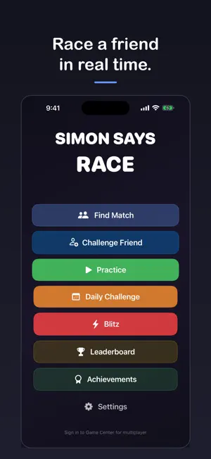 Simon Says Race screenshot 3