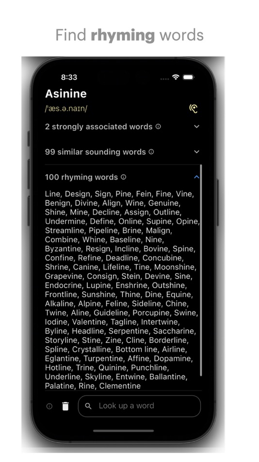 #4. WordDefiner English Dictionary (iOS) 由: Ritwik Takkar