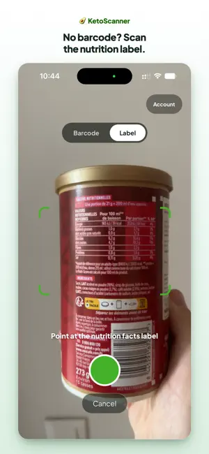KetoScanner: Carb Scanner screenshot 3