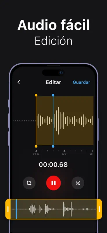 Gravador de voz - Áudio Gravar screenshot 5 of 6