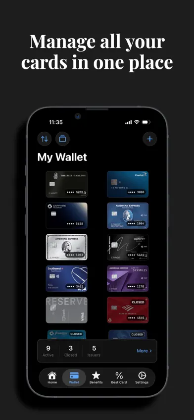 Cardsy: Credit Card Tracker screenshot 2